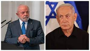 Lula y netanyahu