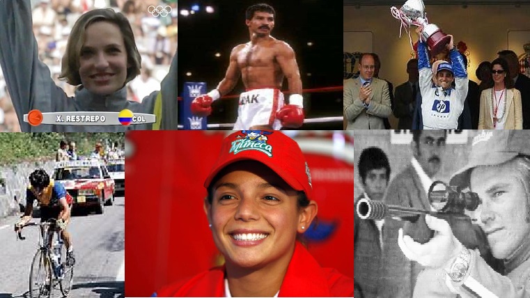 ALGUNOS DEPORTISTAS COLOMBIANOS QUE HICIERON HISTORIA.